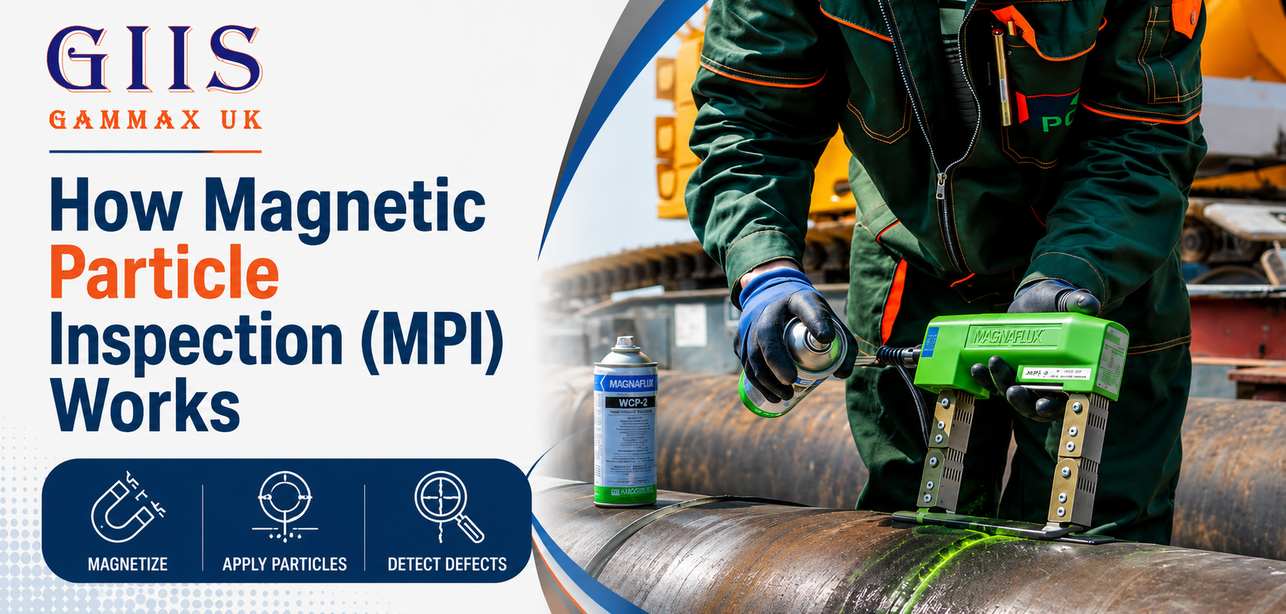 how magnetic particle inspection works